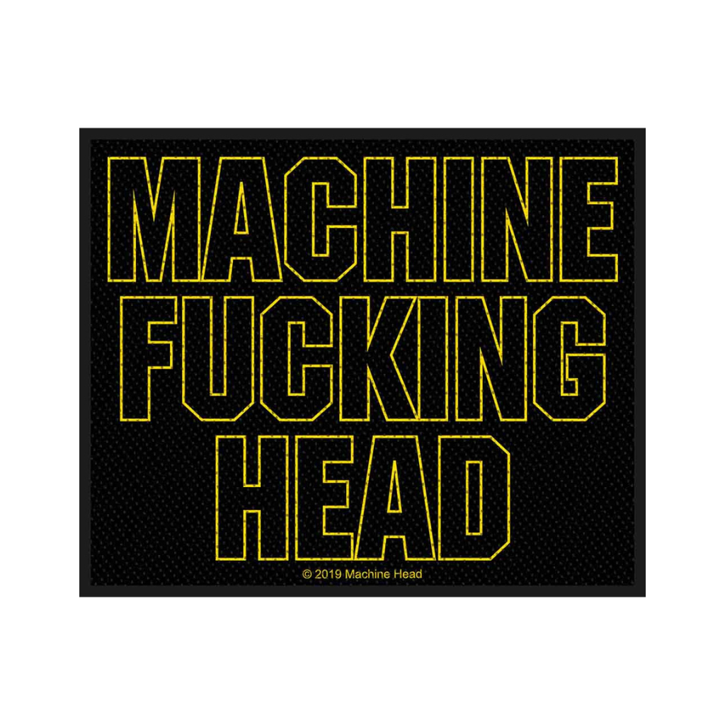 Machine Head Aufnäher Patch Fucking Logo