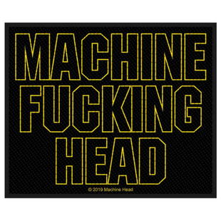 Machine Head Patch Aufnäher · Fuckin Head · Offizieller Metal Band Merch