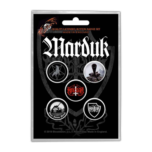 Marduk Anstecker Button Pin Badge (5er Set)