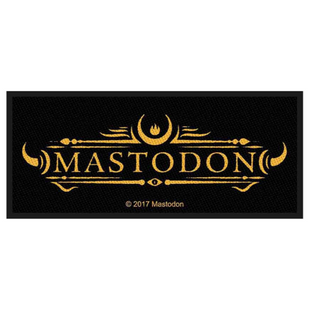 Mastodon Patch Aufnäher · Logo · Offizieller Metal Band Merch