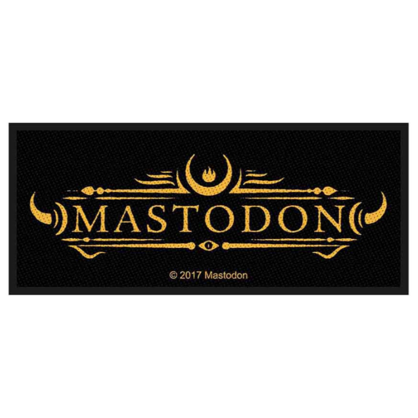 Mastodon Aufnäher Patch Logo