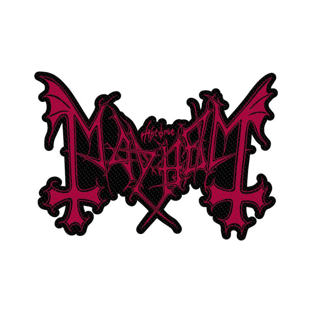 Mayhem Aufnäher Patch Red Logo
