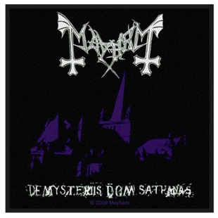 Mayhem Patch Aufnäher · Sathanas · Offizieller Metal Band Merch