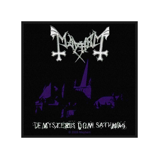 Mayhem Aufnäher Patch De Mysteriis Dom Sathanas