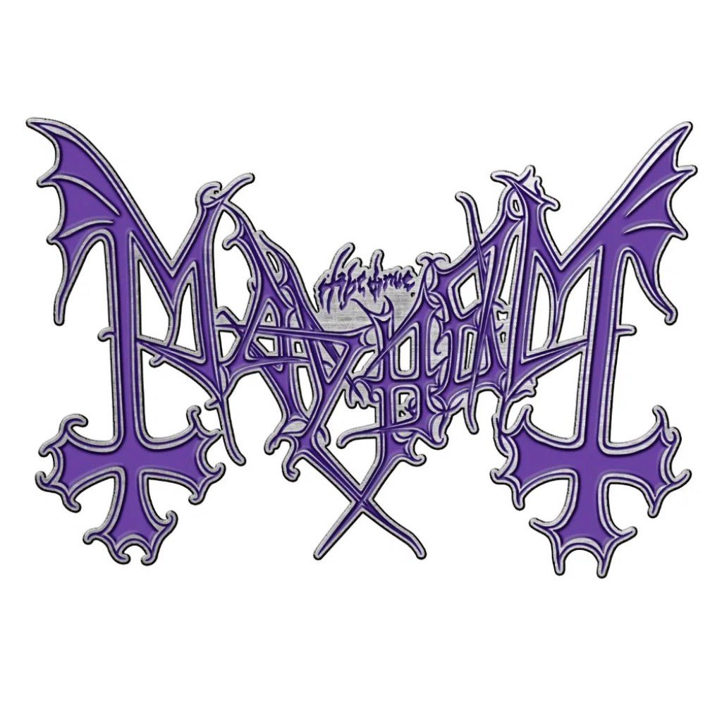 Mayhem Anstecker Pin · Purple Logo
