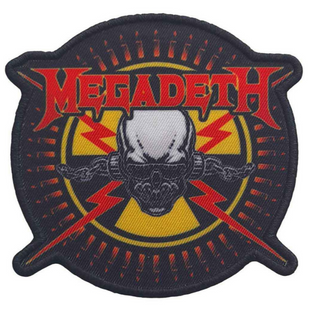 Megadeth Patch Aufnäher · Bullets · Offizieller Metal Band Merch