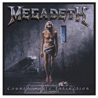 Megadeth Aufnäher Patch Countdown To Extinction