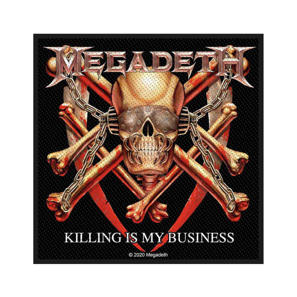 Megadeth Aufnäher Patch Killing Is My Business