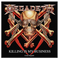 Megadeth Aufnäher Patch Killing Is My Business