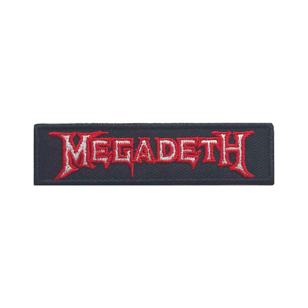 Megadeth Aufnäher Patch Logo Outline