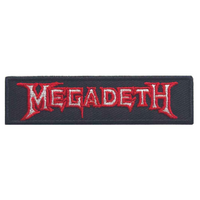 Megadeth Aufnäher Patch Logo Outline