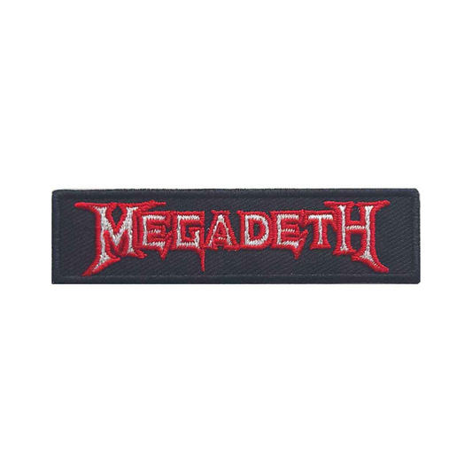 Megadeth Aufnäher Patch Logo Outline