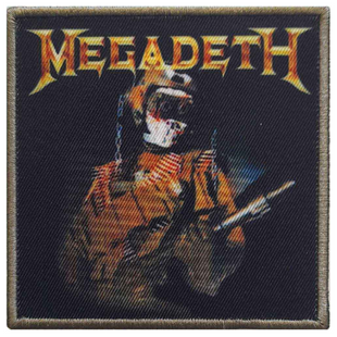 Megadeth Patch Aufnäher · Trooper · Offizieller Metal Band Merch