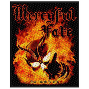 Mercyful Fate Patch Aufnäher · Don't Break The Oath · Offizieller Metal Band Merch