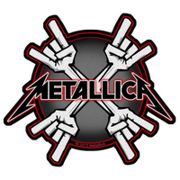 Metallica Aufnäher Patch Metal Horns