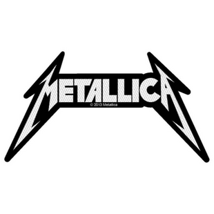 Metallica Patch Aufnäher · Shaped Logo · Offizieller Metal Band Merch