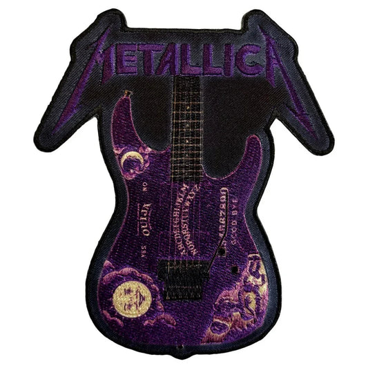 metallica-patch-kirk-purple-oujia-guitar - Totenkopf.com