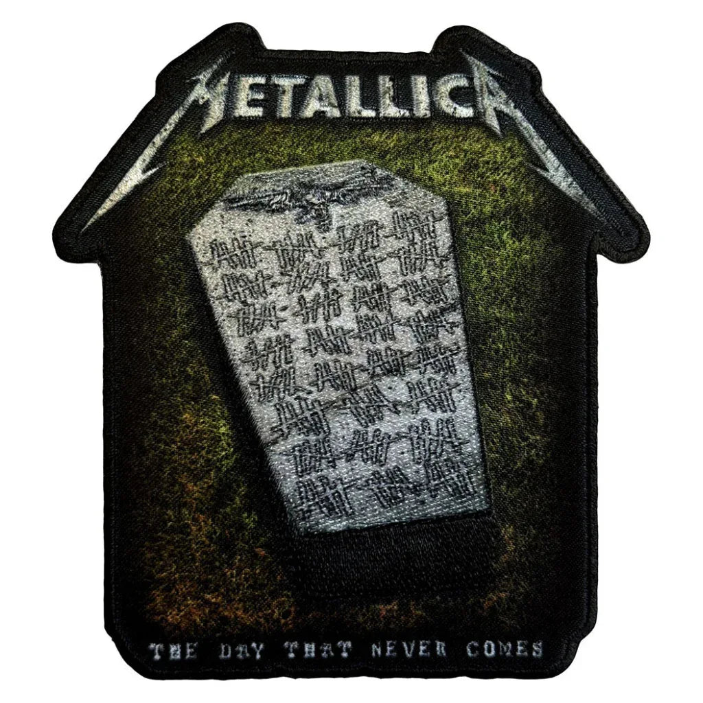 metallica-patch-never-die-tombstone - Totenkopf.com