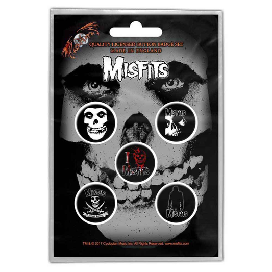 Misfits Button · Skull