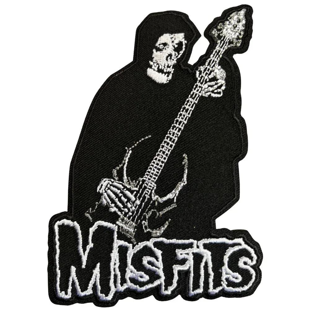 Misfits Patch · Bass Fiend (8cm x 12cm) - Totenkopf.com