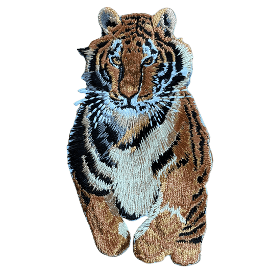Biker Motiv Patch · Tiger (5cm x 10cm)