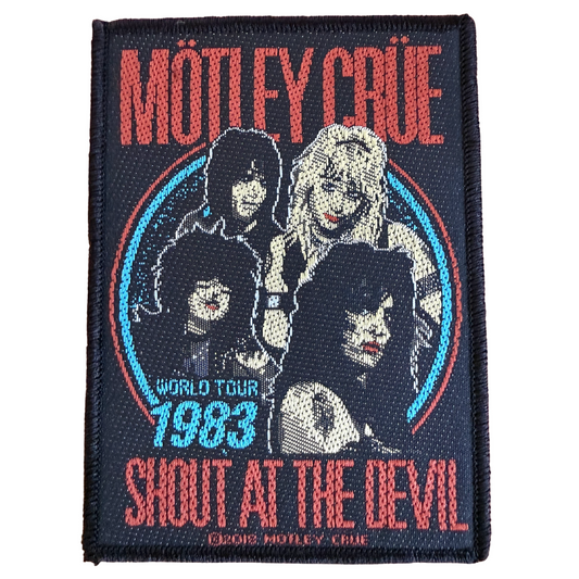 Motley Crue Patch · Shout At The Devil