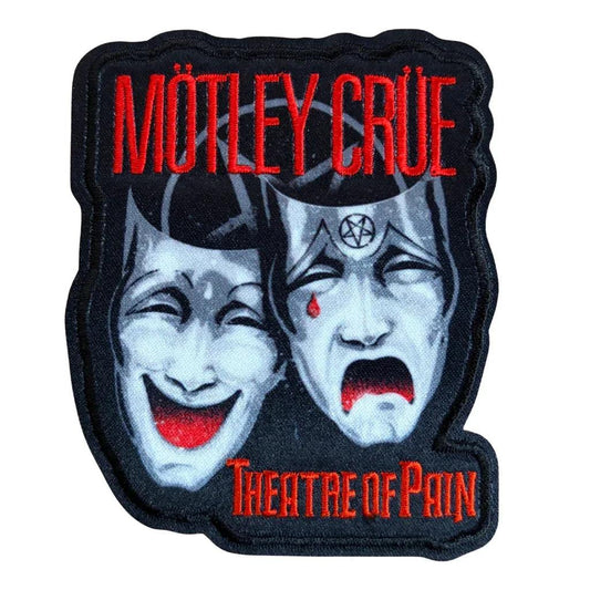 Mötley Crüe Patch · Theatre Of Pain Cut Out (7cm x 8cm) - Totenkopf.com
