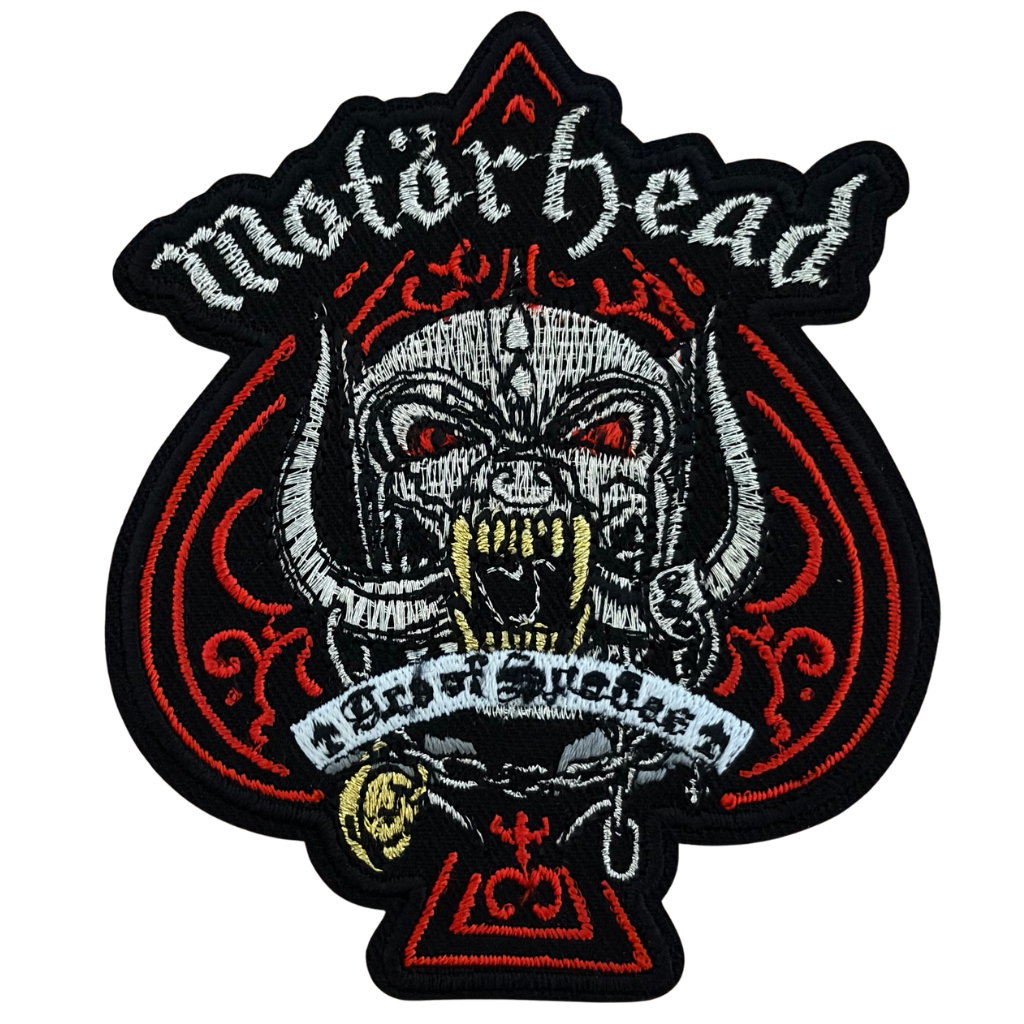Motörhead Patch · Ace Of Spades Cut Out (8cm x 9cm)