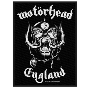 Motörhead Patch Aufnäher · England · Offizieller Metal Band Merch