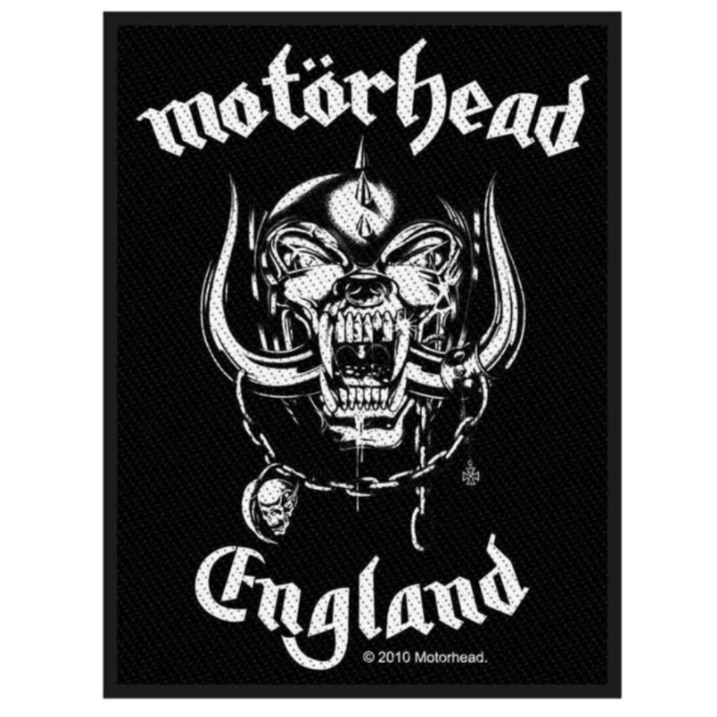 Motorhead Band Merch Patch England