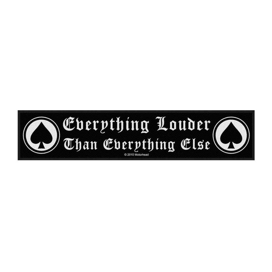 Motorhead Aufnäher Patch Everything Louder