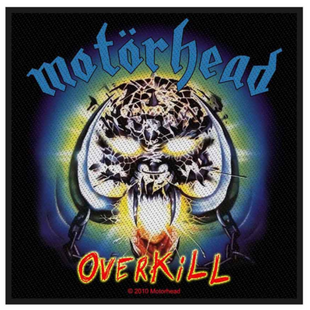 Motörhead Patch Aufnäher · Overkill · Offizieller Metal Band Merch