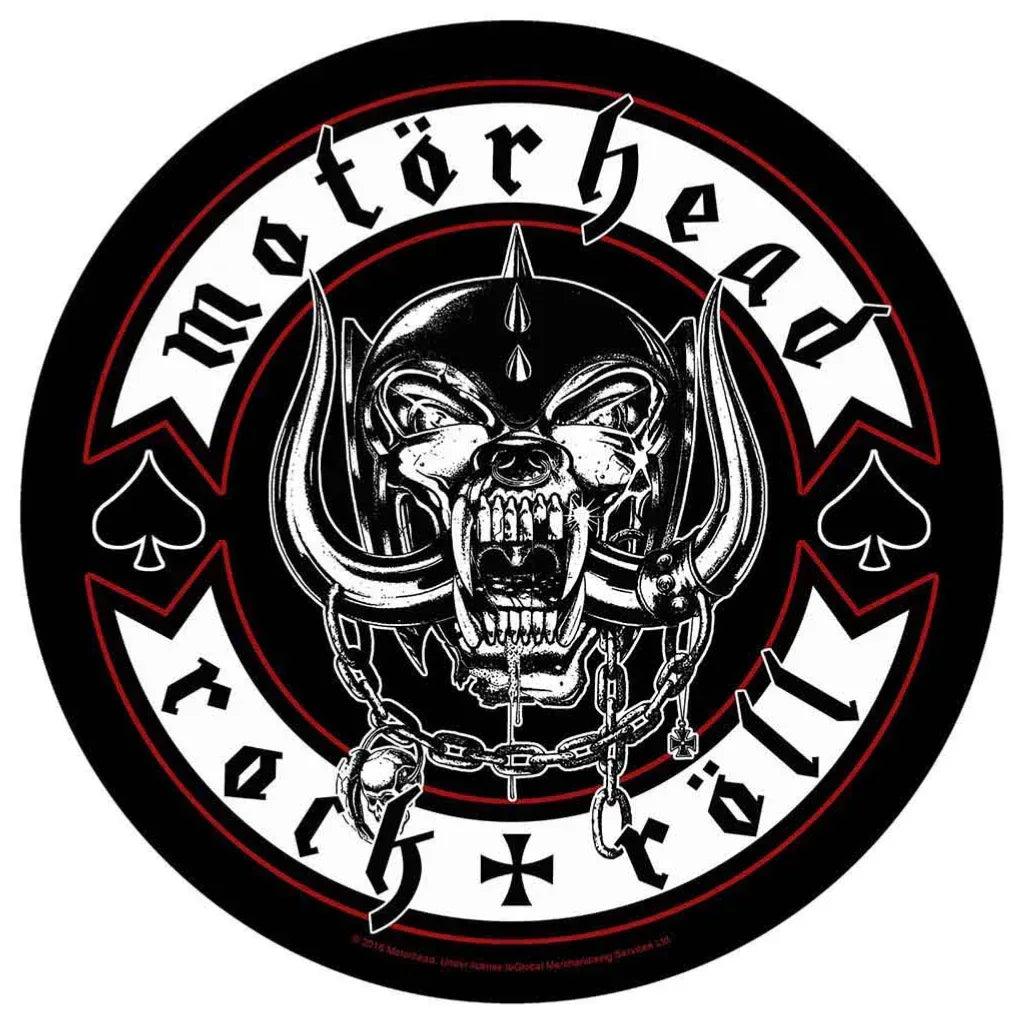 Motörhead Backpatch Rückenaufnäher Rund · Biker (Ø 28cm) - Totenkopf.com