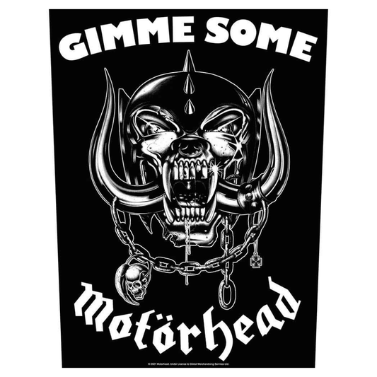 motorhead-backpatch-gimme-some - Totenkopf.com