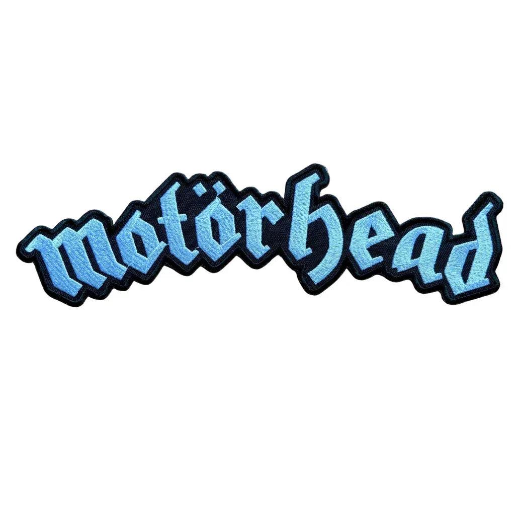 Motörhead Backpatch Rückenaufnäher · Text Logo Aufnäher (25cm x 5cm) - Totenkopf.com