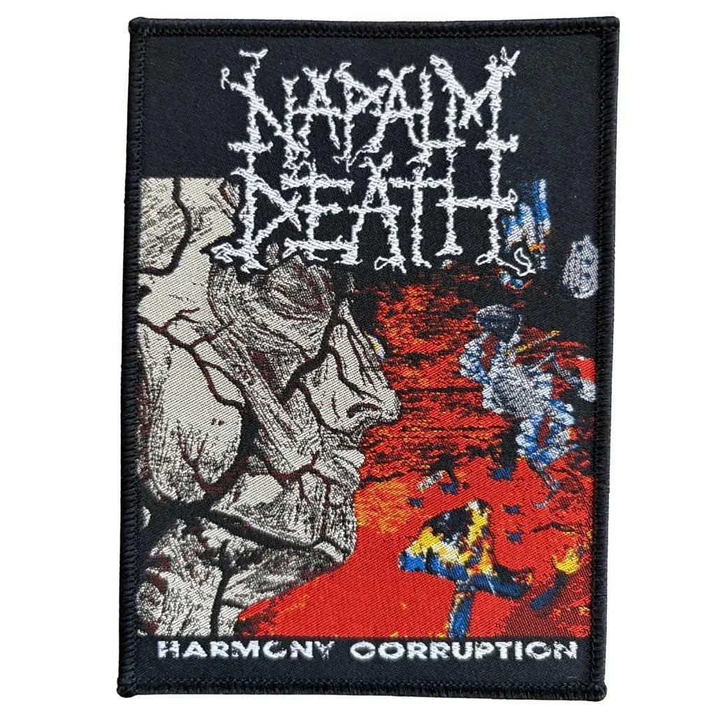 Napalm Death Patch · Harmony Corruption (9cm x 11cm) - Totenkopf.com