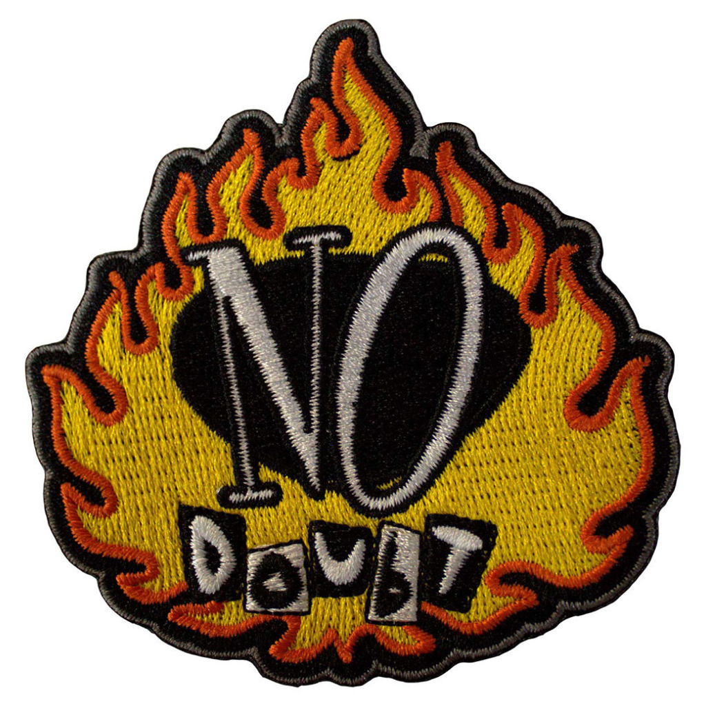 No Doubt Patch · Flame (7cm x 7cm)