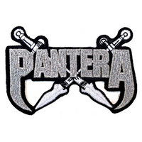 Pantera Aufnäher Patch Silver Swords