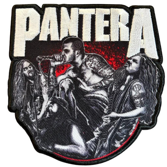 Pantera Patch · Vulgar Cut Out (10cm x 10cm) - Totenkopf.com
