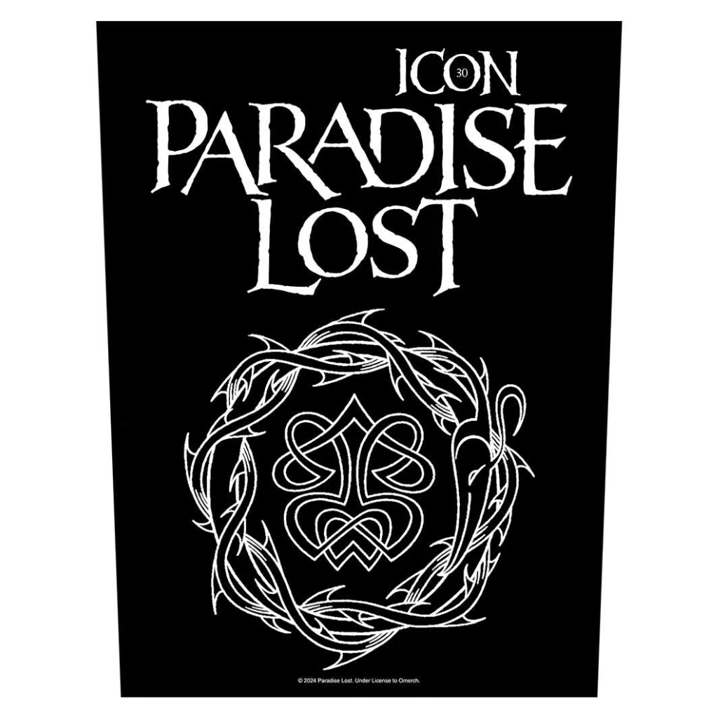 Paradise Lost Backpatch Rückenaufnäher · Icon 30 (29cm x 34cm)