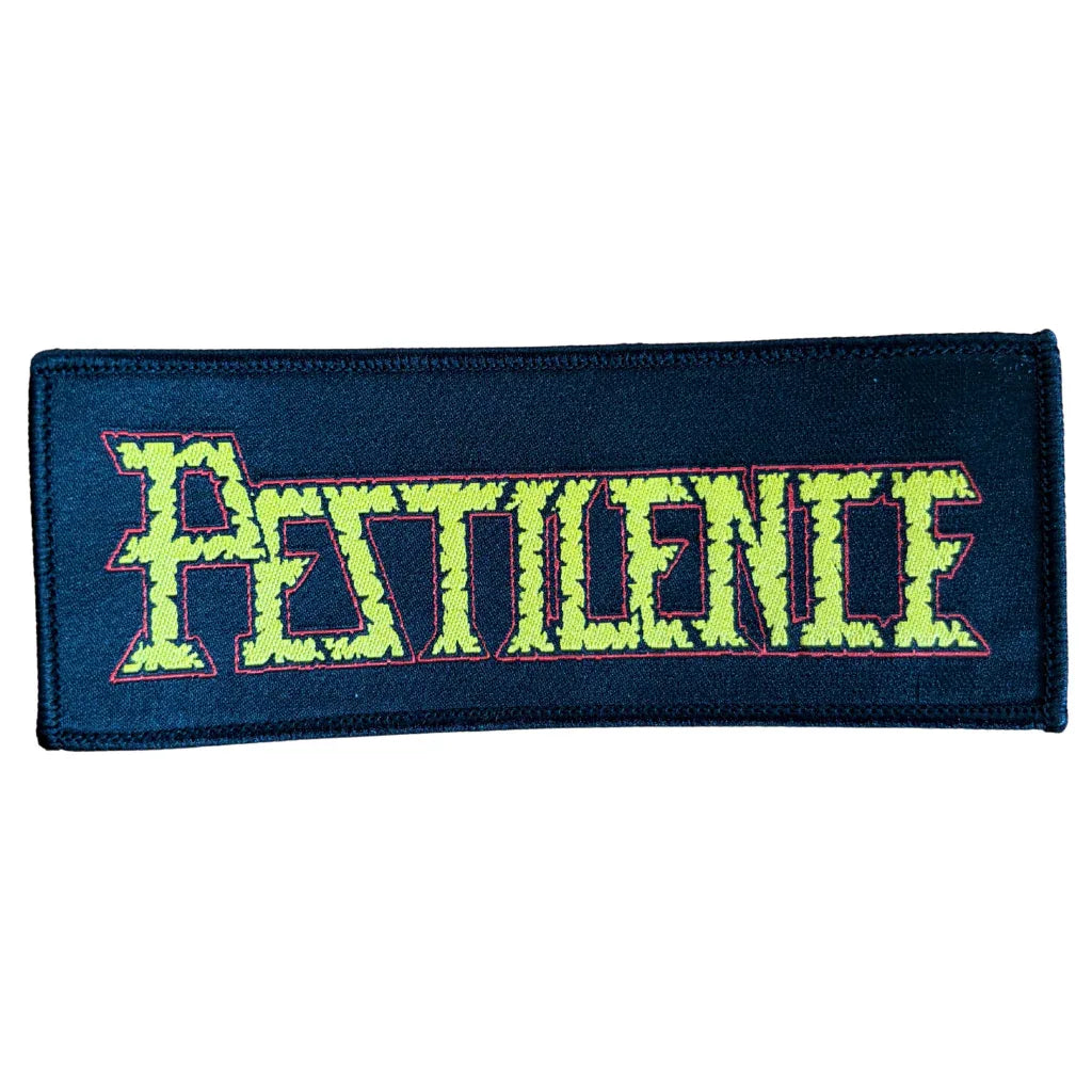 pestilence-patch-stripe-logo - Totenkopf.com