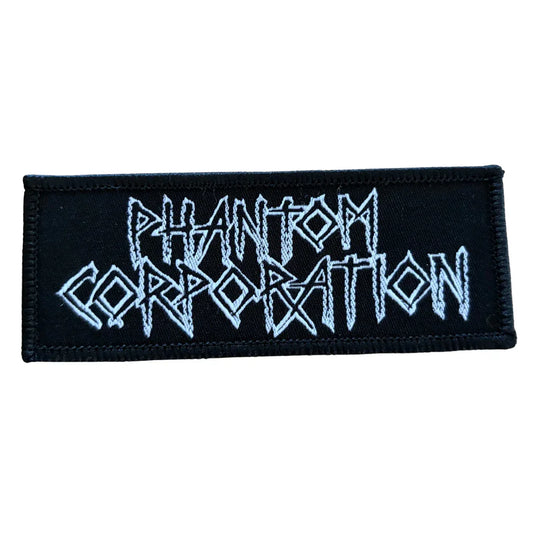 phantom-corporation-patch-stripe-logo-black - Totenkopf.com