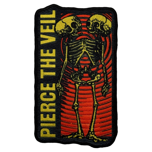 Pierce The Veil Patch · Wavy Skeleton