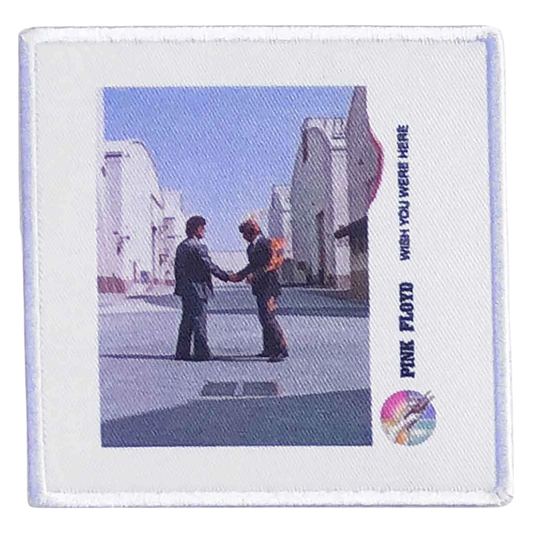 Pink Floyd Patch · Wish Yo Were Here Vinyl (9cm x 9cm)