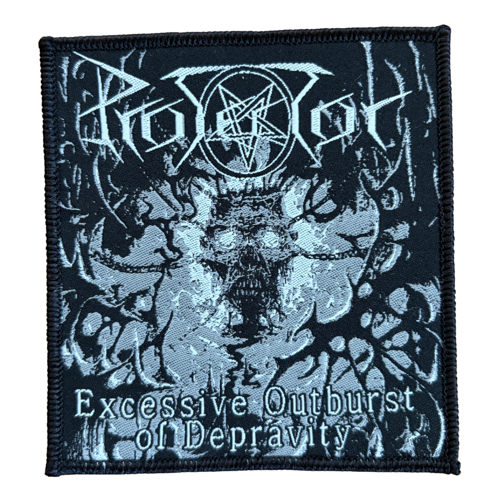 Protector Patch · Excessive Outburst Of Depravity (10cm x 10cm)