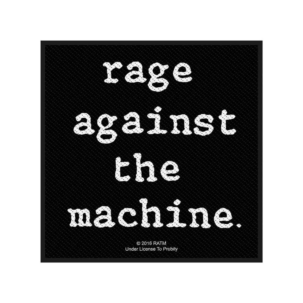 Rage Against The Machine Aufnäher Patch Logo