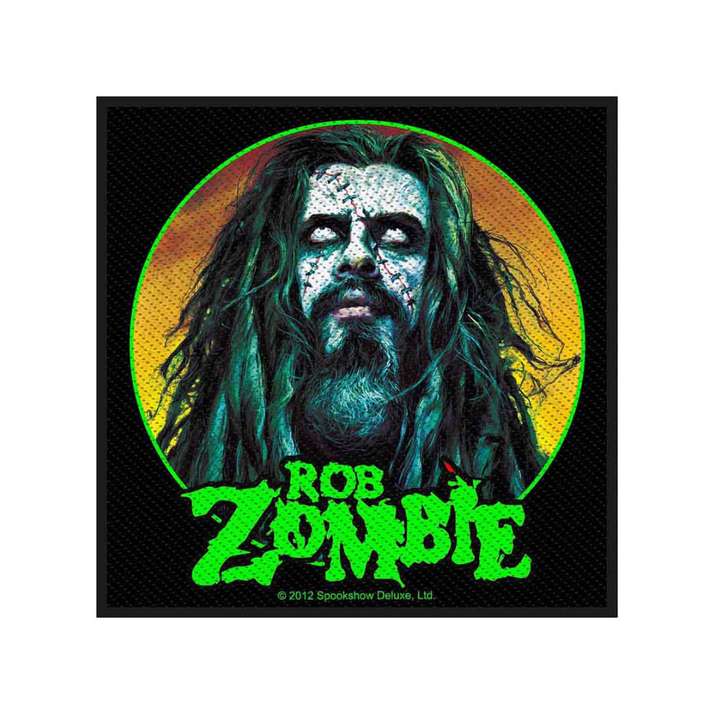 Rob Zombie Aufnäher Patch Zombie Face