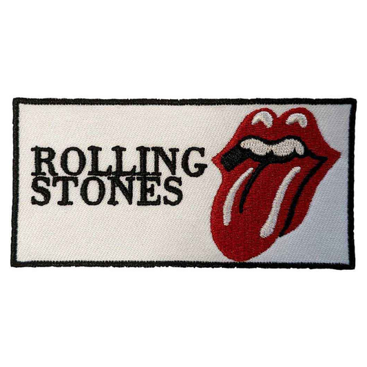 The Rolling Stones Patch · Logo Stripe mit Zunge