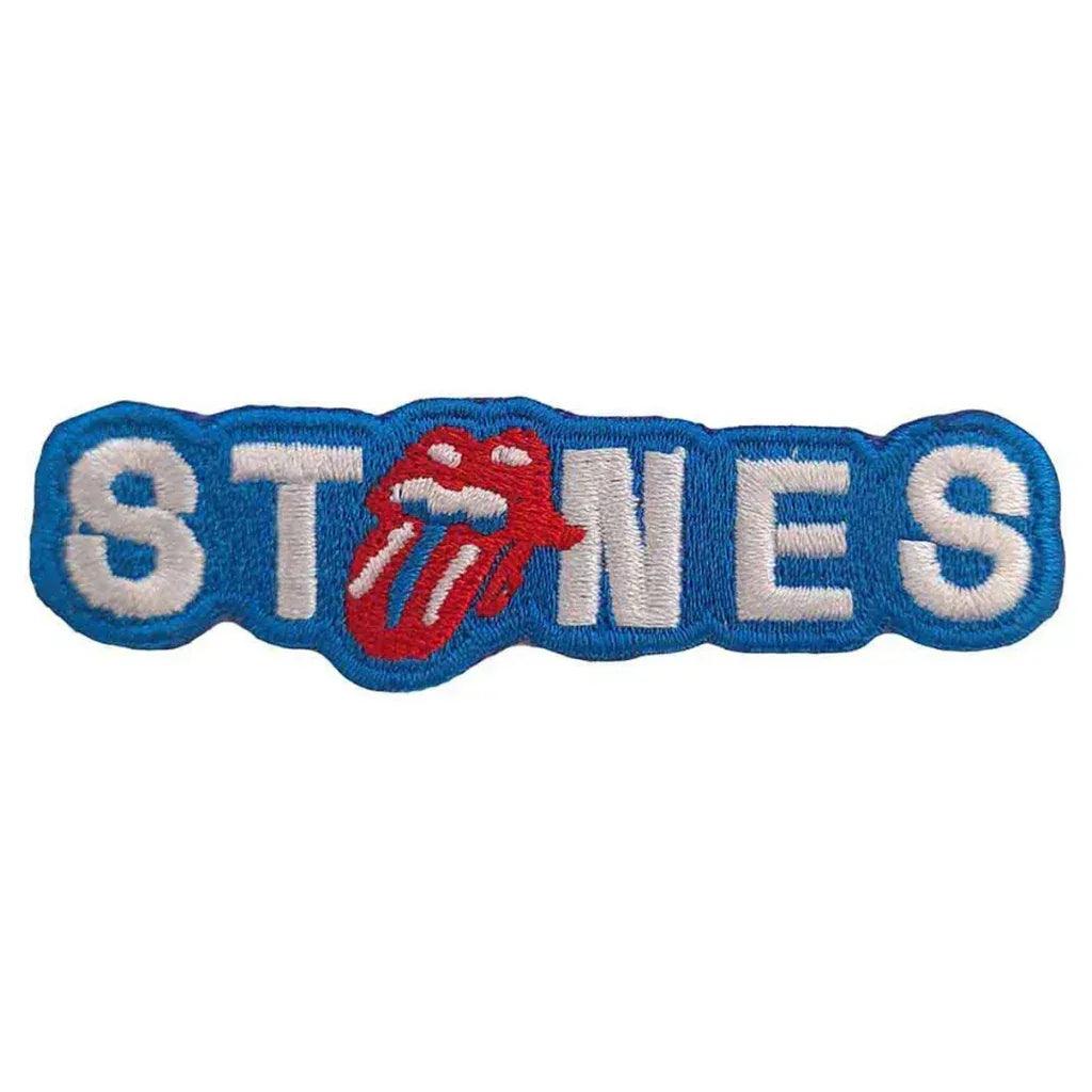 rolling-stones-patch-no-licks-blue-cut-out - Totenkopf.com