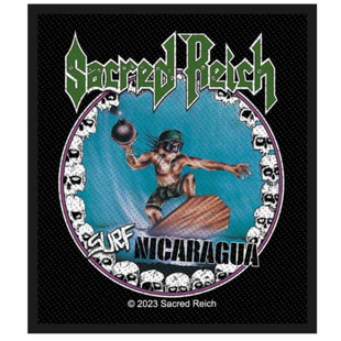 Sacred Reich Patch Aufnäher · Nicaragua · Offizieller Metal Band Merch